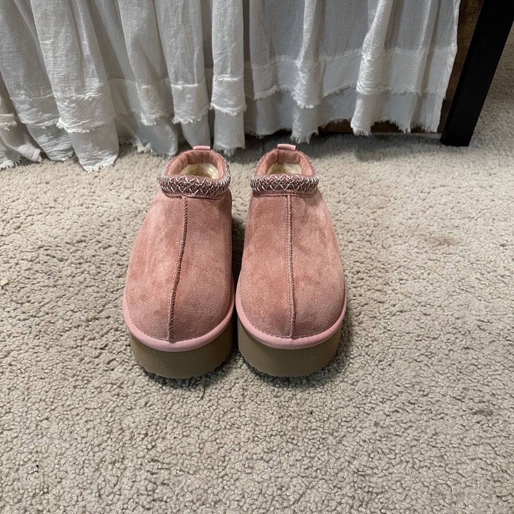 Corkys Pink Suede Women's Slippers